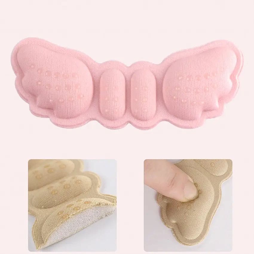 Pair Of Butterfly Shoe Insole, Heel Liner Grips Protector, Anti Keep Abreast Heel Pads, Foot Care Insert Cushion, Anti Slip Shoe Massage Insoles Stickers, Heel Cushion Snugs, Shoe Sole Supporter Pair Of Butterfly Shoe Insole, Heel Liner Grips Protector, Anti Keep Abreast Heel Pads, Foot Care Insert Cushion, Anti Slip Shoe Massage Insoles Stickers, Heel Cushion Snugs, Shoe Sole Supporter
